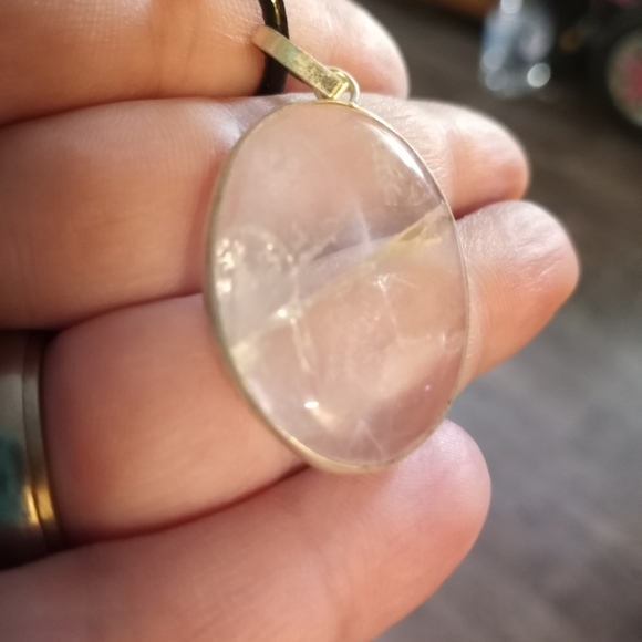 Rose Quartz pendant necklace - Picture 9 of 9